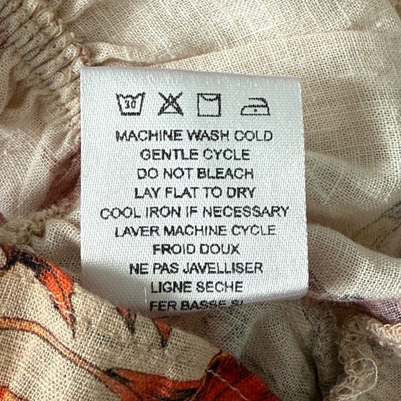 DRA Floral Ruffle Tank Top – Size XS - Picture 7 of 8